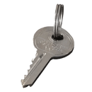 Cilindro profilo ovale in ottone grigio