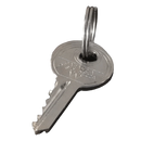 Oval profile cylinder in brass