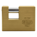 Lucchetto rettangolare di sicurezza in ottone