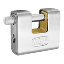 Lucchetto rettangolare blindato in ottone