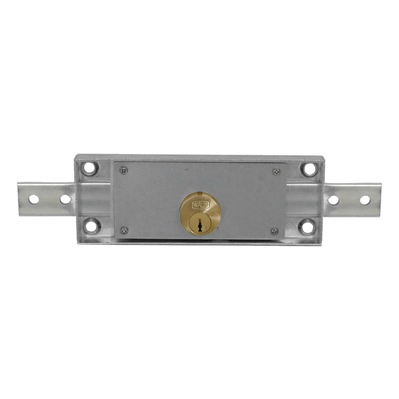 Double deadbolt central shutter lock