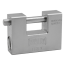 Lucchetto rettangolare monoblocco acciaio temprato