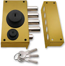 Serratura da applicare laterale rettangolare mezzo giro